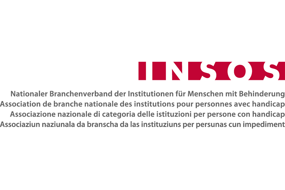 Das Bild zeigt das Signet der INSOS dem Brachenverband für Menschen mit Behinderung.