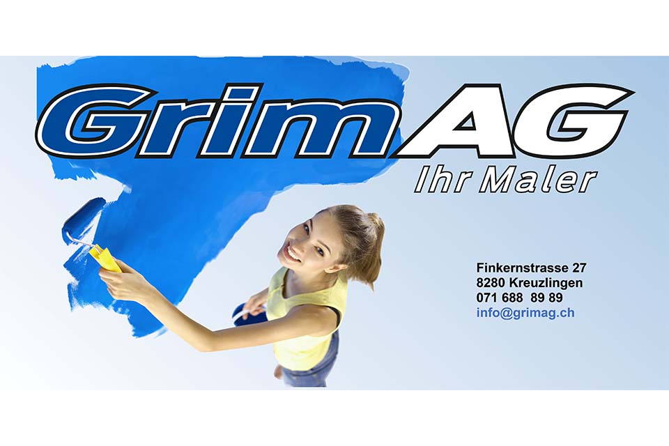 Das Bild zeigt das Logo der Firma Grim AG.