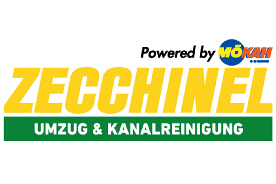 Das Bild zeigt das Logo der Firma Zecchinel Umzug und Kanalreinigung.